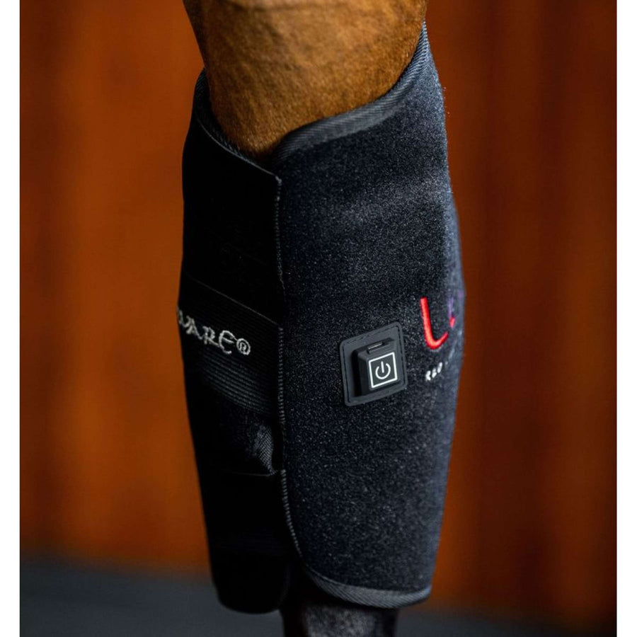Horseware LED Red Light Therapy Right Hock Boot Black