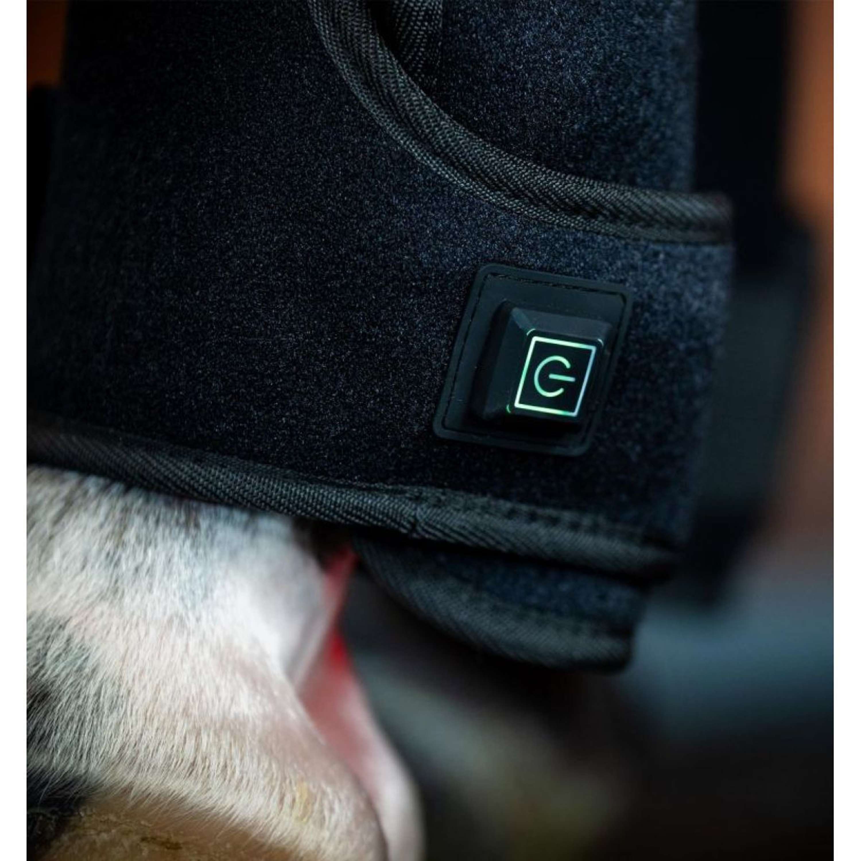 Horseware LED Red Light Therapy Left Leg Wrap Black