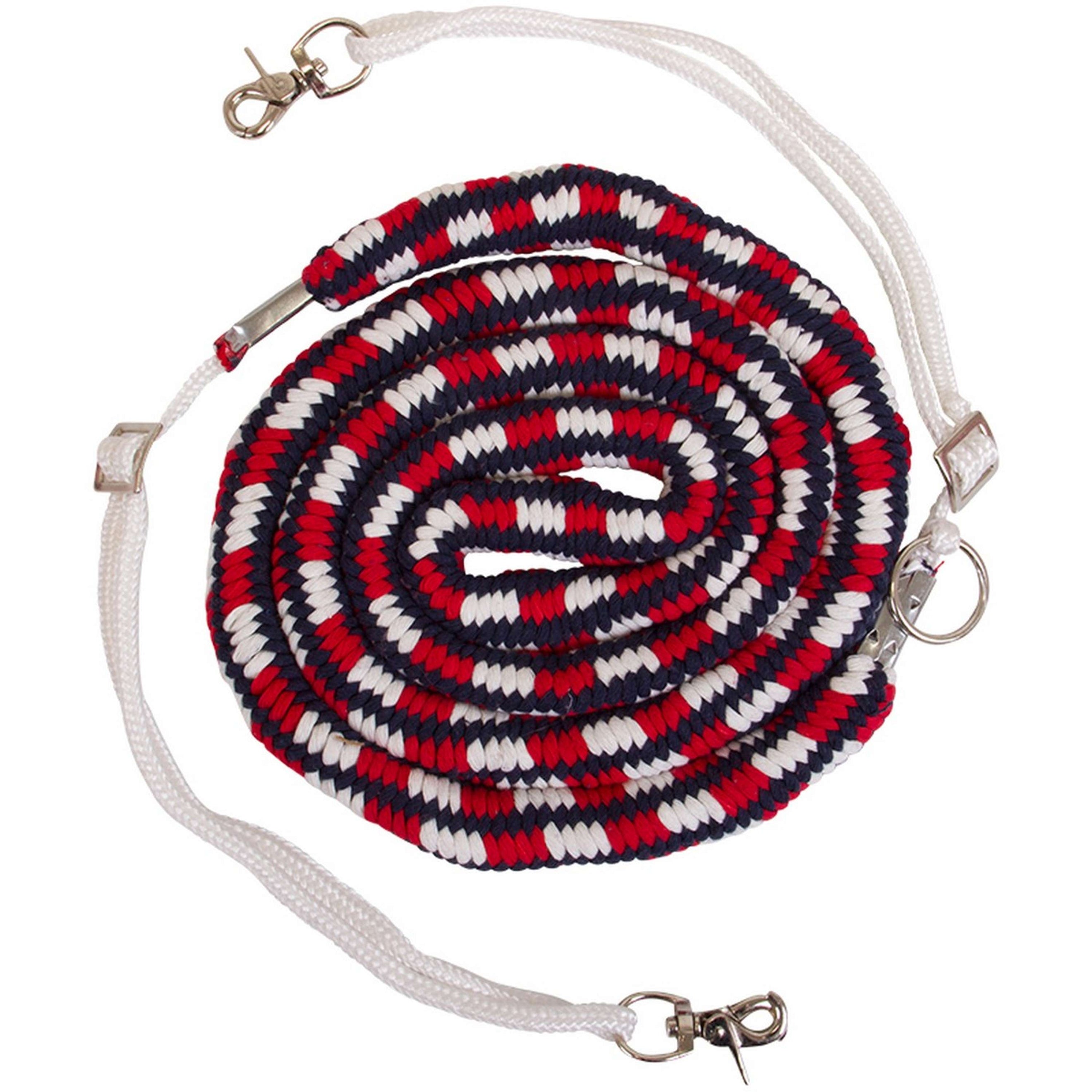 Imperial Riding Lunging Line Navy Stripe Imperial Riding Lunging Line Navy Stripe