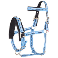 Imperial Riding Cavesson Nylon Blue Breeze