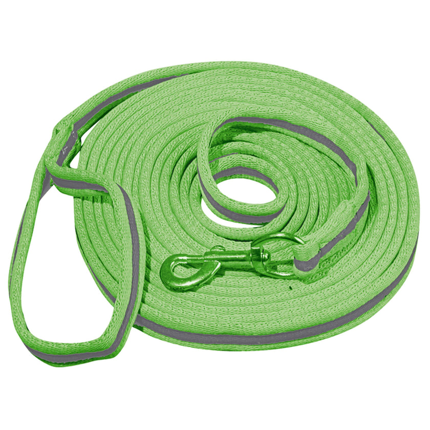 Imperial Riding Lunging Side Rope Crushion Soft Neon-Green