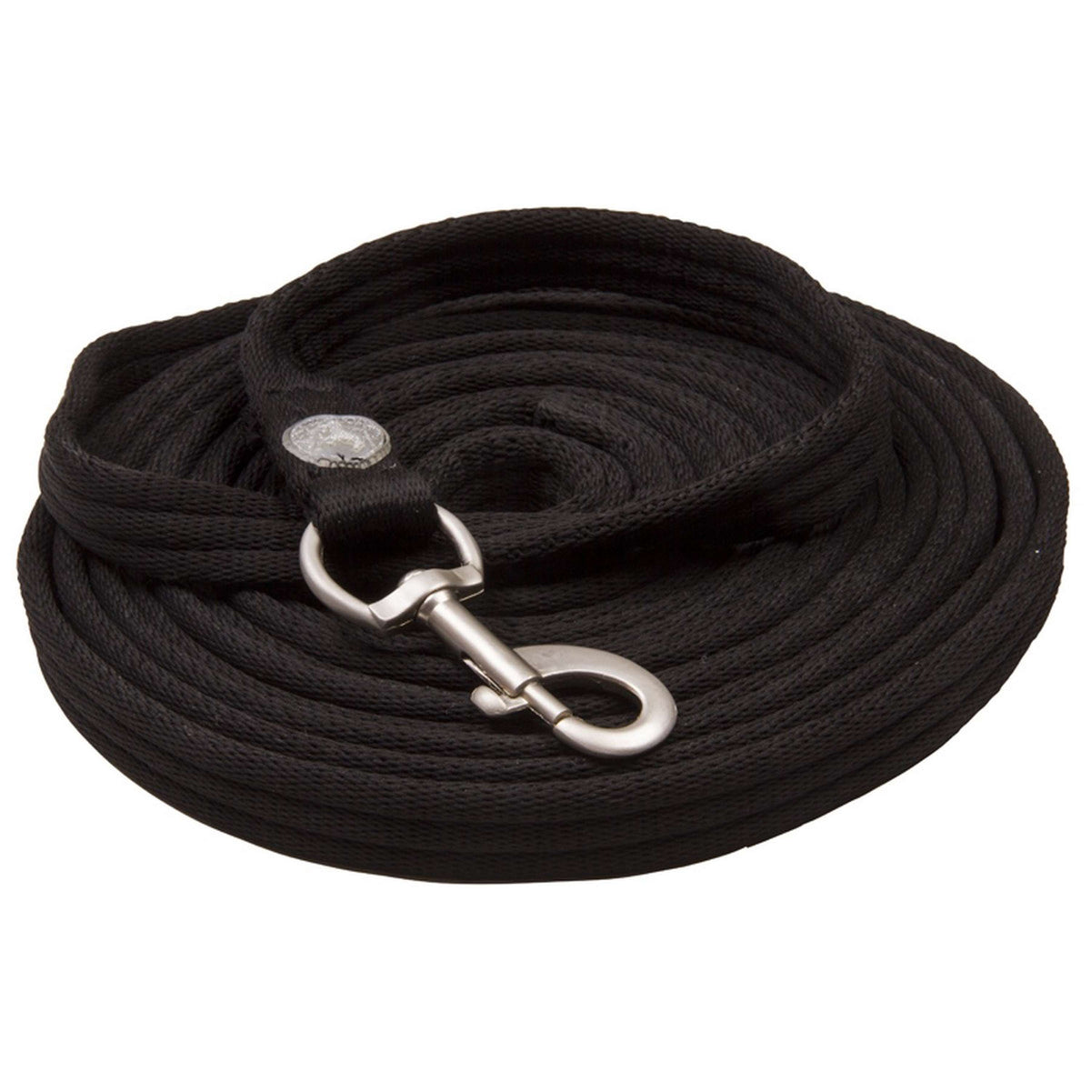 Imperial Riding Lunging Side Rope Crushion Soft Black