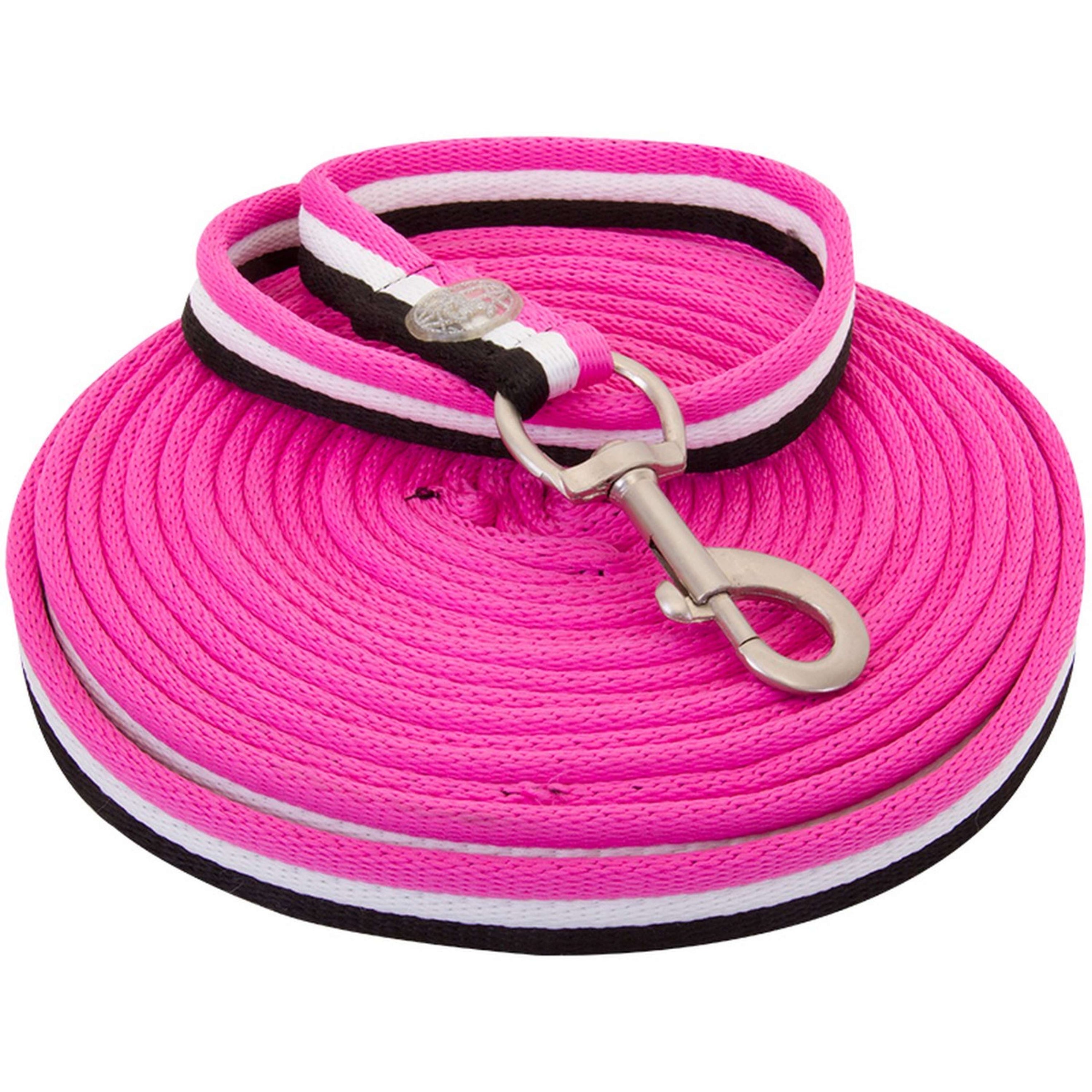 Imperial Riding Lunging Side Rope Crushion Soft Neon Pink