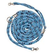 Imperial Riding Lunging Line Blue/Navy/Silver