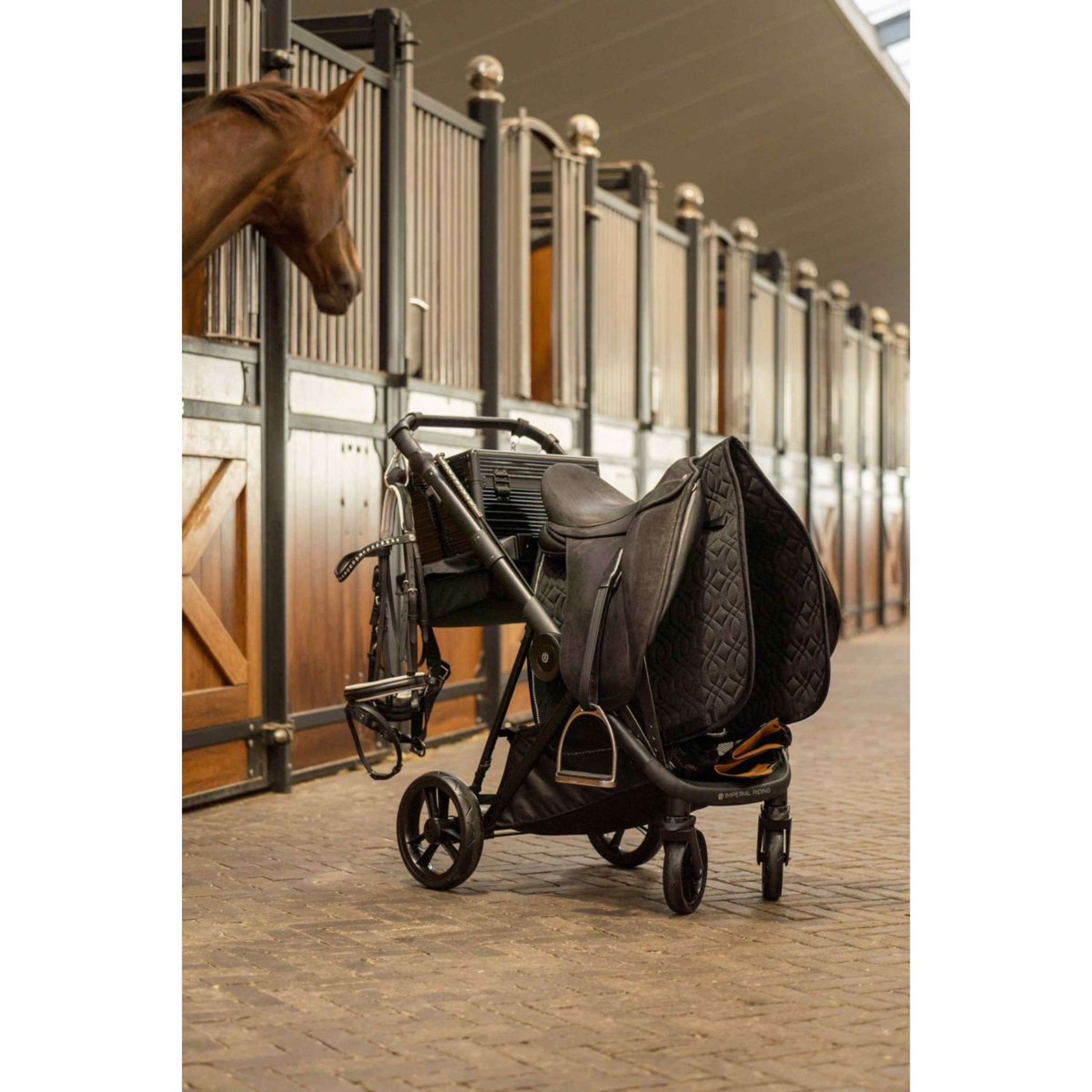 Imperial Riding Saddle Cart Carry Light Rose Gold