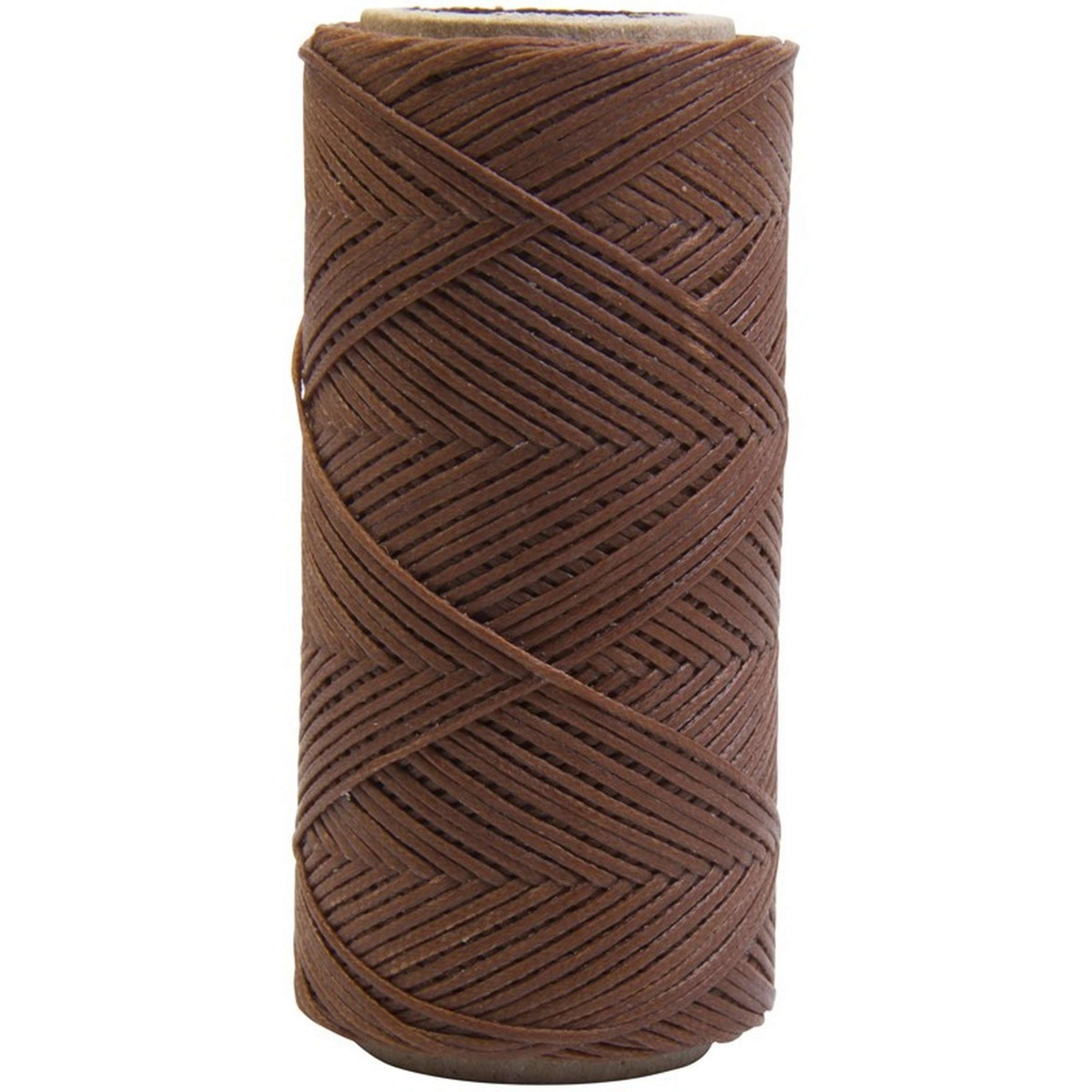 Imperial Riding Braiding Yarn Waxed Brown