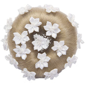 Imperial Riding Hairnet Flower Flower White