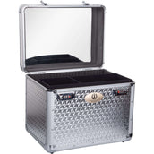 Imperial Riding Grooming Box Shiny Silver