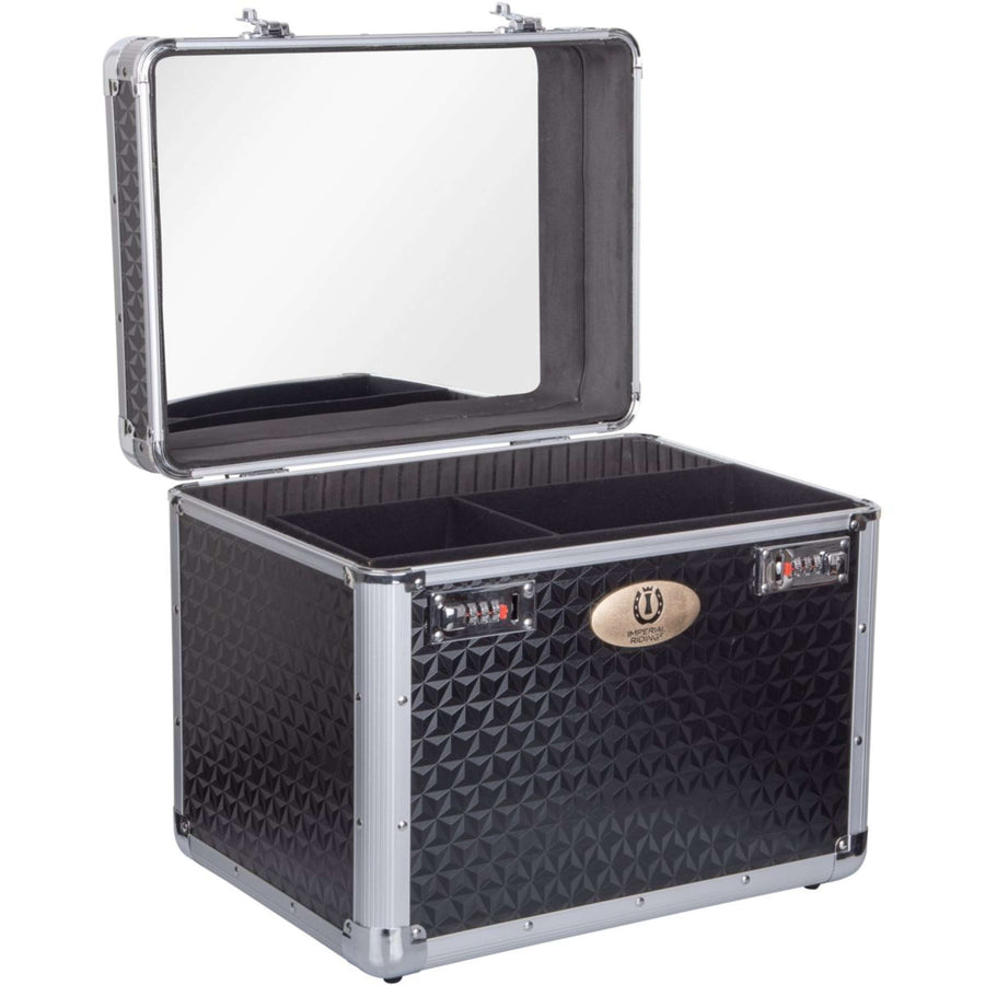 Imperial Riding Grooming Box Shiny Black Glitter
