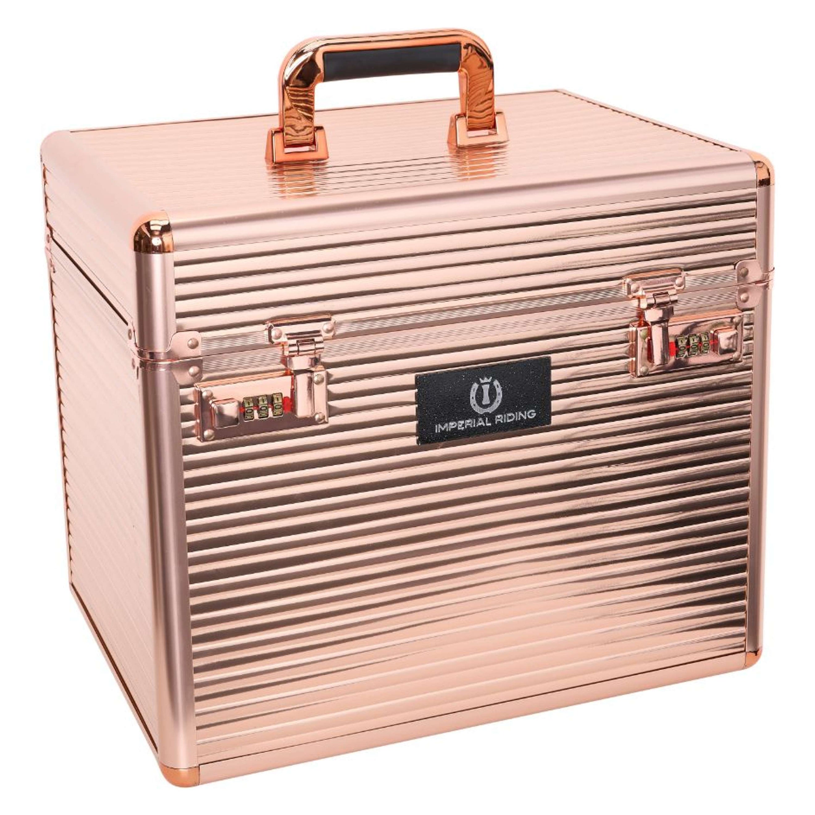 Imperial Riding Grooming Box Shiny Classic Rosegold