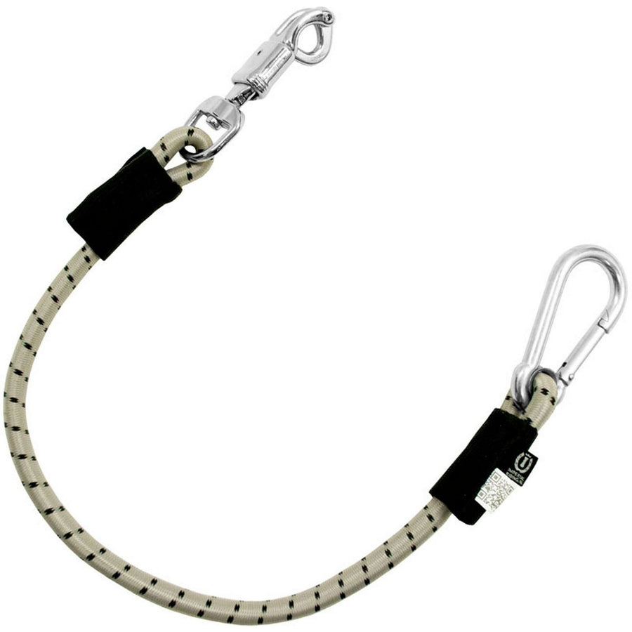 Imperial Riding Trailer Line Elastic Silver-Black-Silver