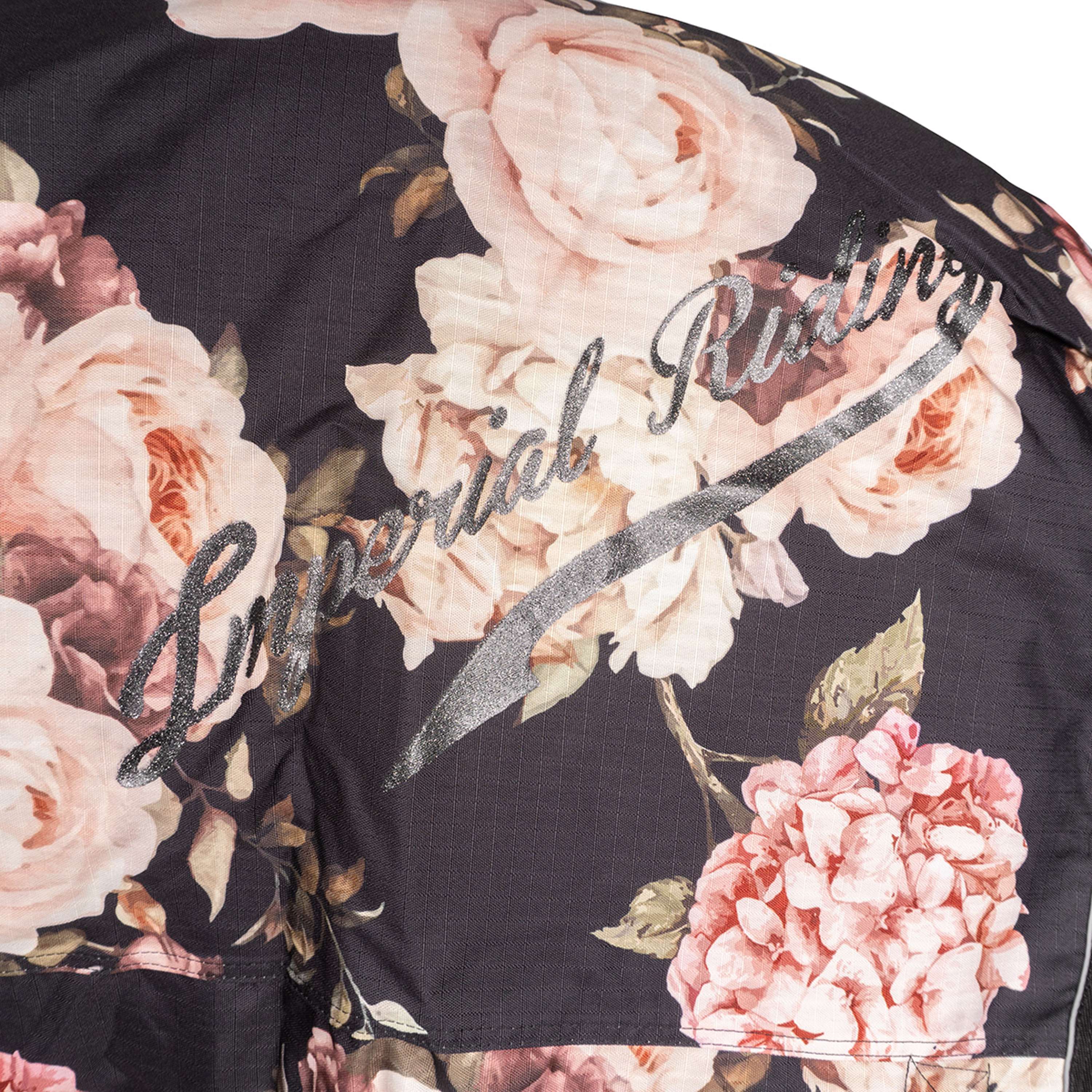 Imperial Riding Outdoor Rug IRHSuper-Dry 100gr Flower Print