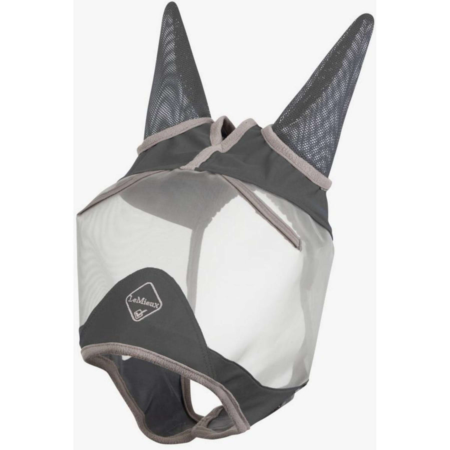 LeMieux Fly Mask ArmourShield Pro Half Grey