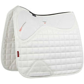 LeMieux Saddlepad X-Grip Square Dressage White