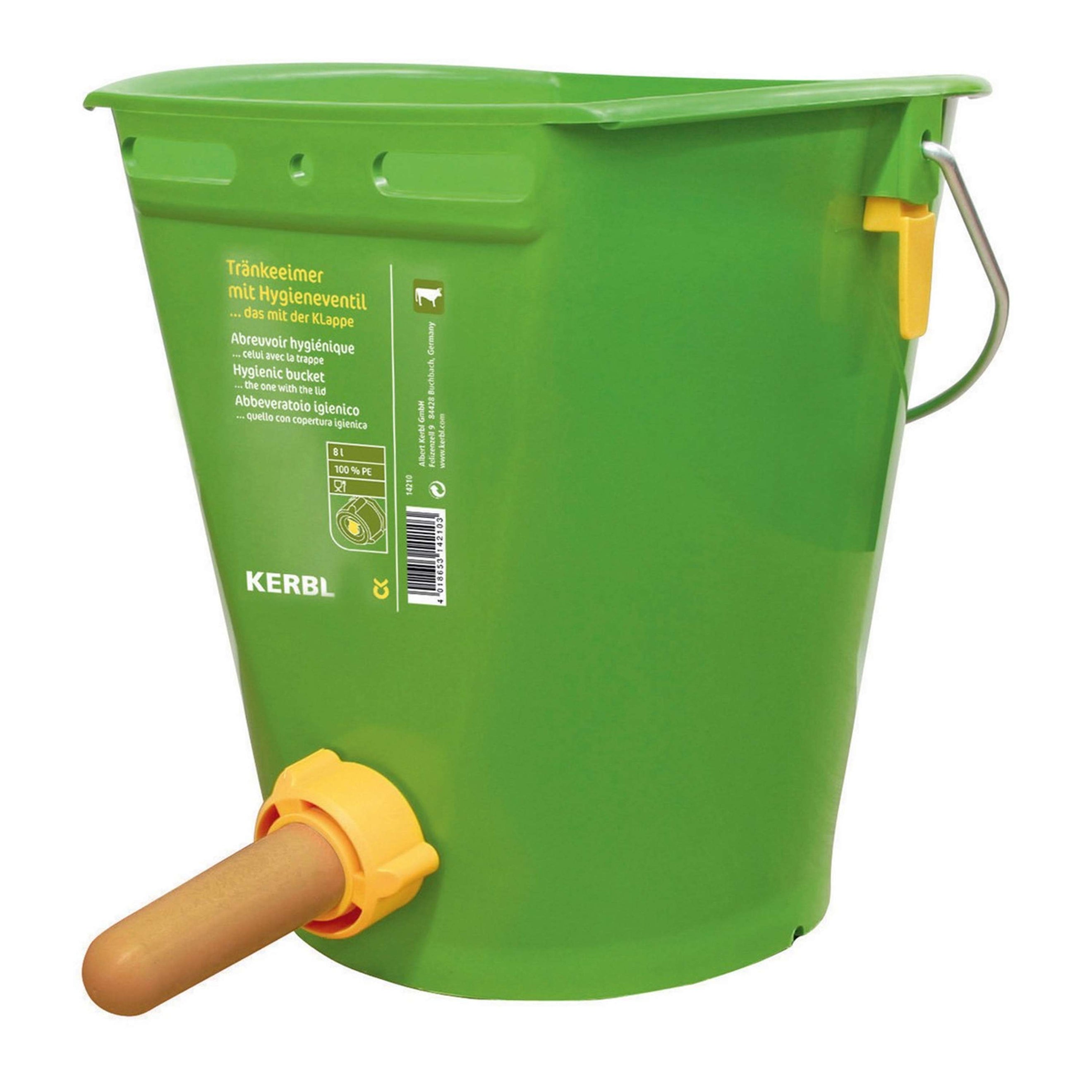 Kerbl Calf Feeding Bucket with HygienicValve