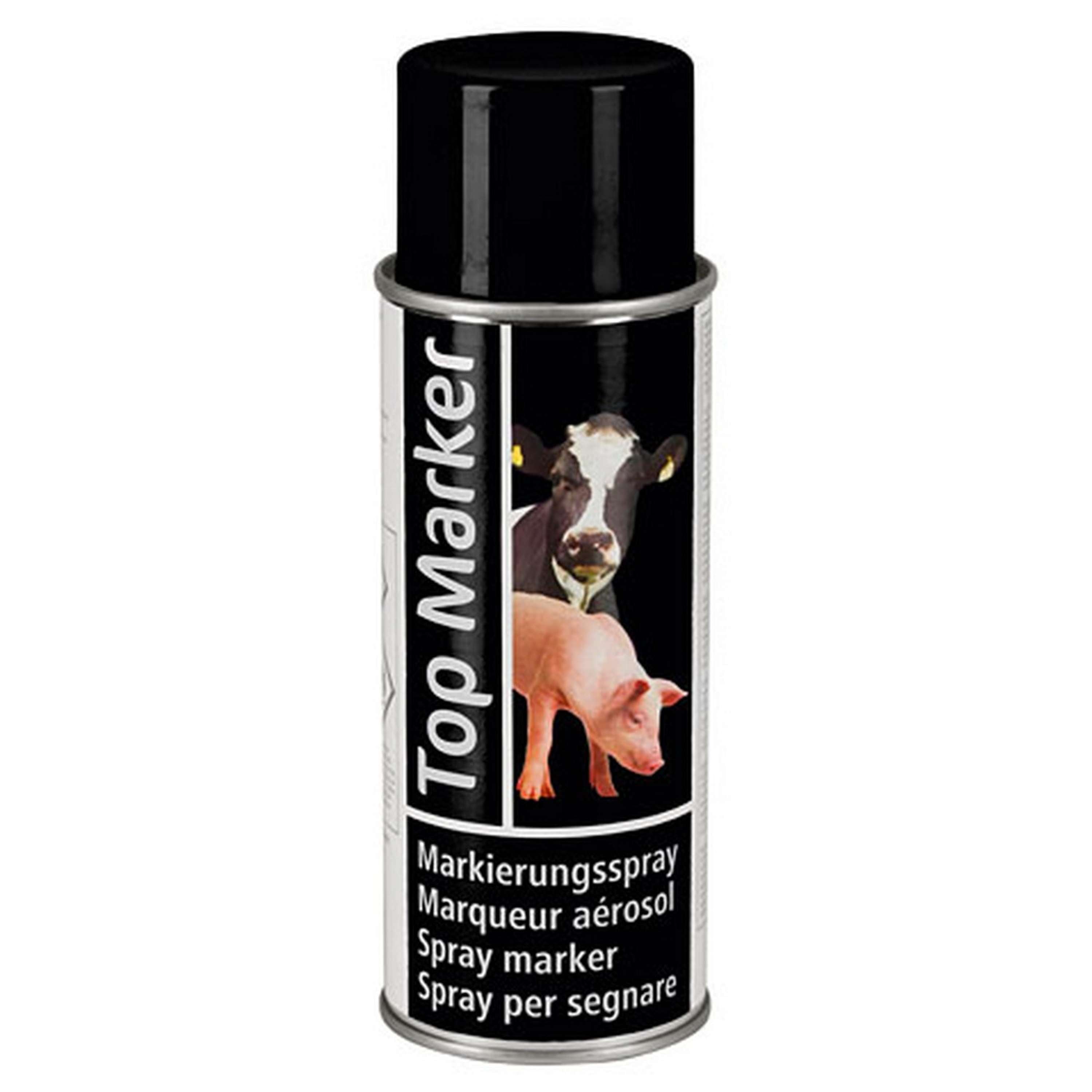Kerbl Marking Spray Topmarker Black