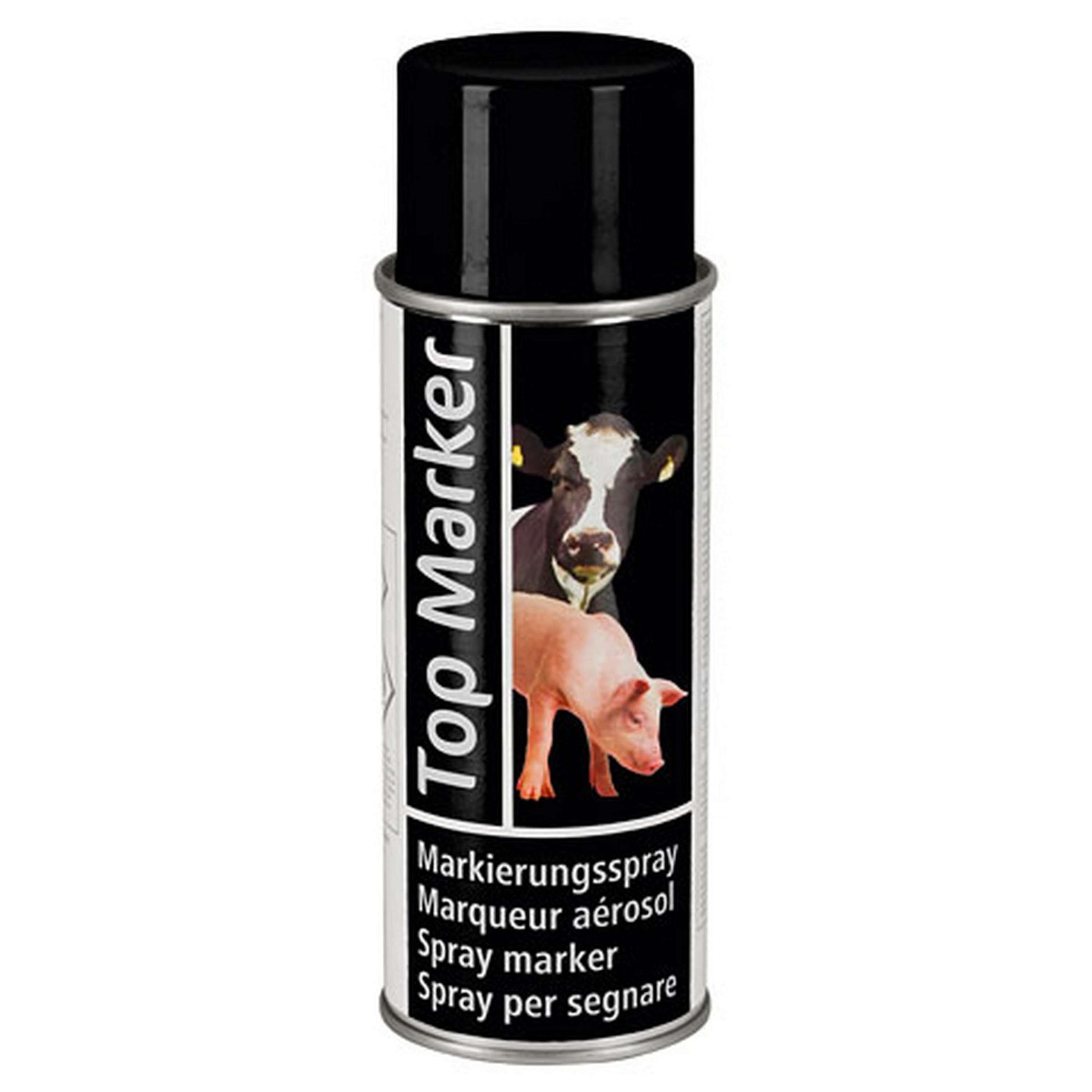Kerbl Marking Spray Topmarker Black Kerbl Marking Spray Topmarker Black
