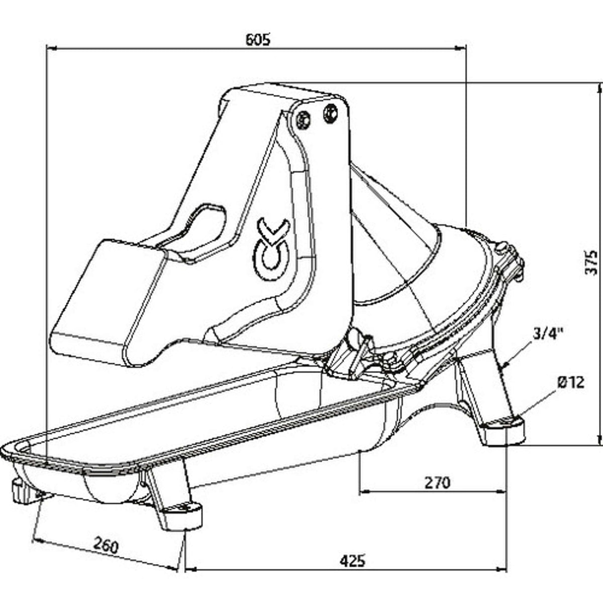 Kerbl Pasture Pump P100 3/4 Connection