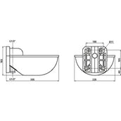 Kerbl Drinking bowl with pressure spoon K71