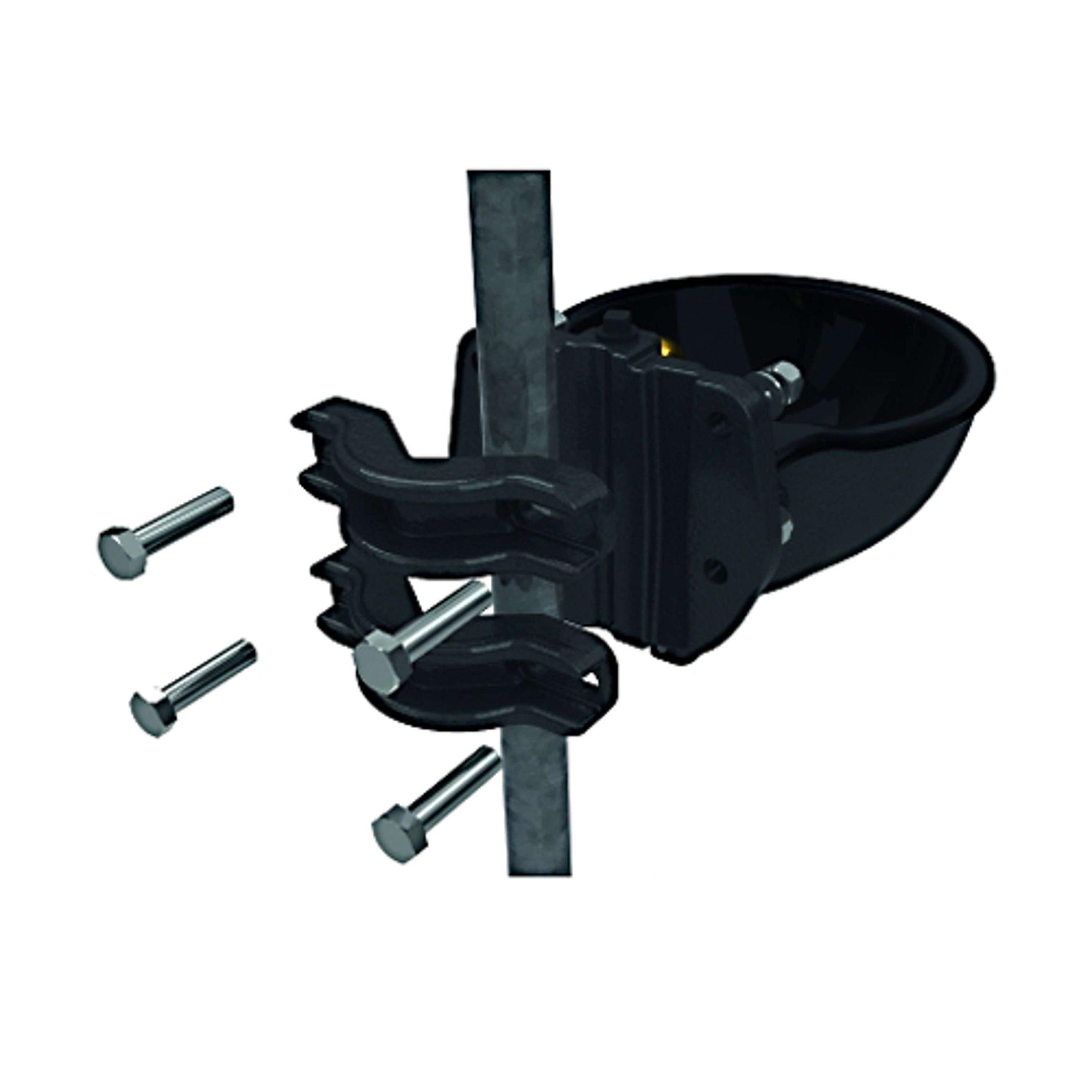 Kerbl Pipe Mounting Brackets, in pairs HP10 HP20