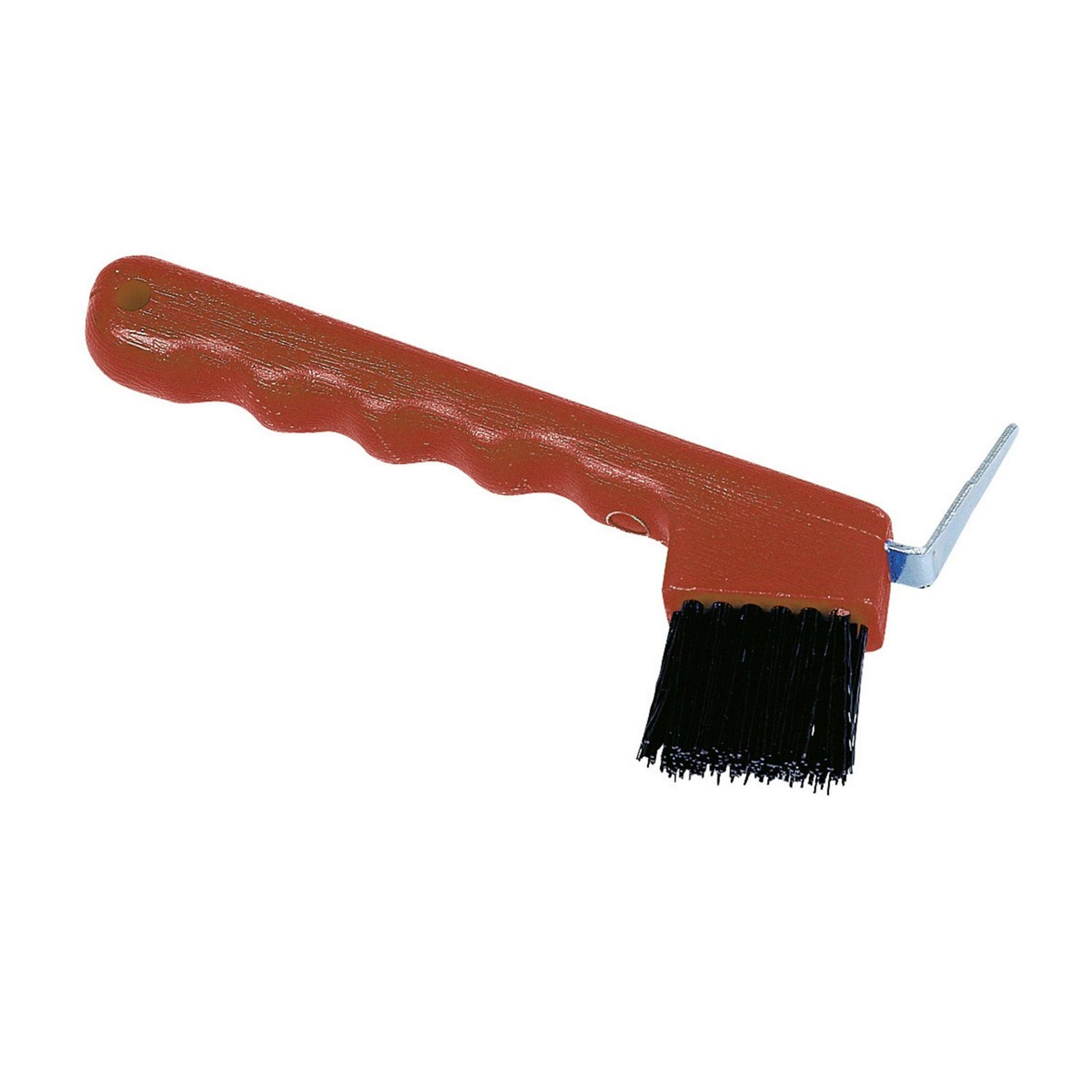 Kerbl Hoof Pick with Brush Red