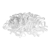 Kerbl Mane Elastic Silicon 500 pieces White