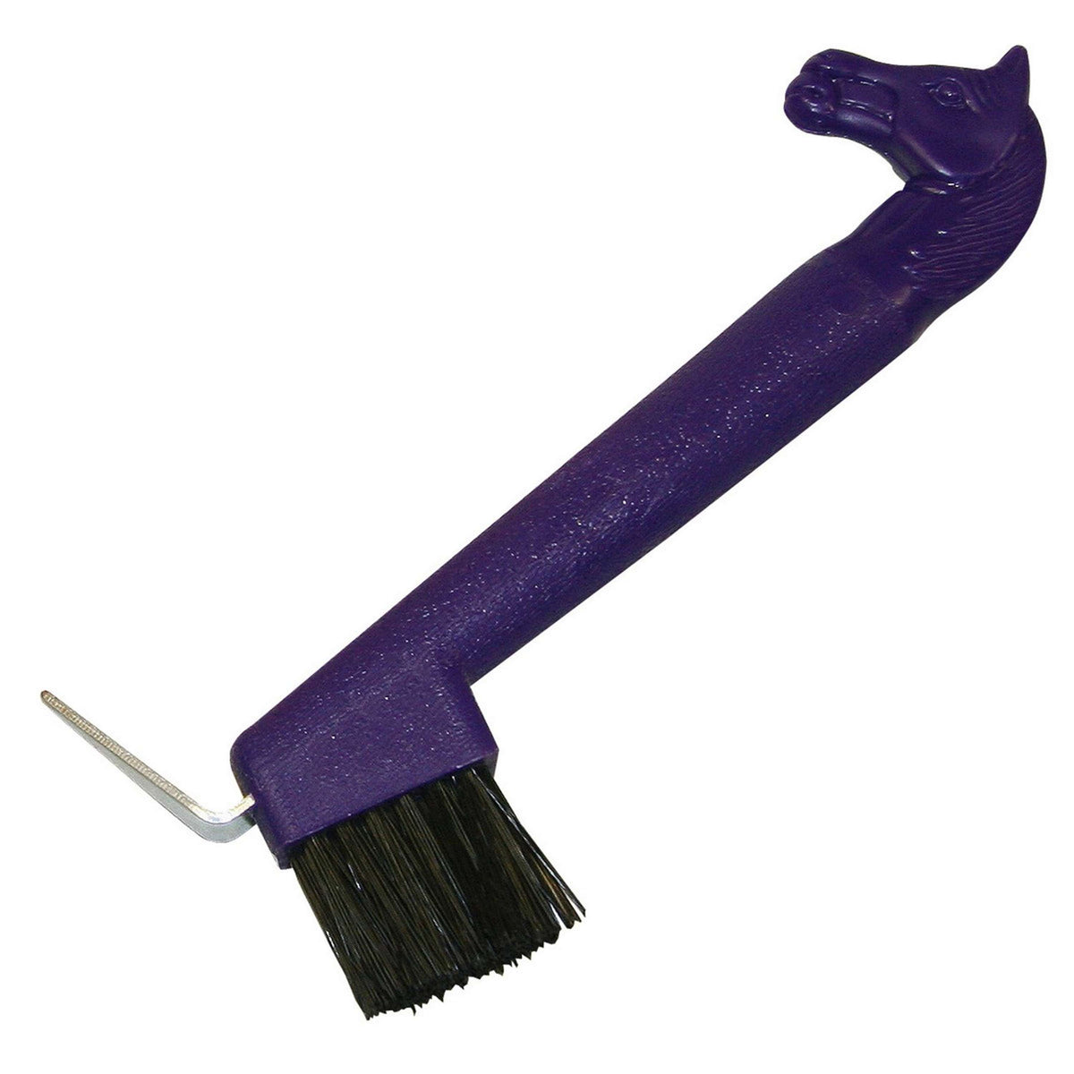 Kerbl Hoof Pick with Horse Head Lila