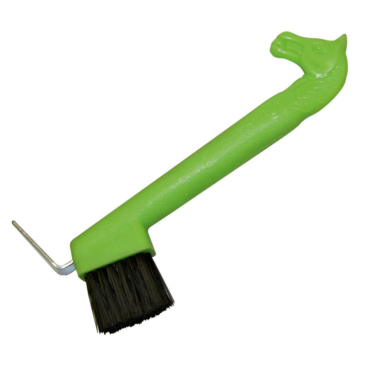 Kerbl Hoof Pick with Horse Head Applegreen