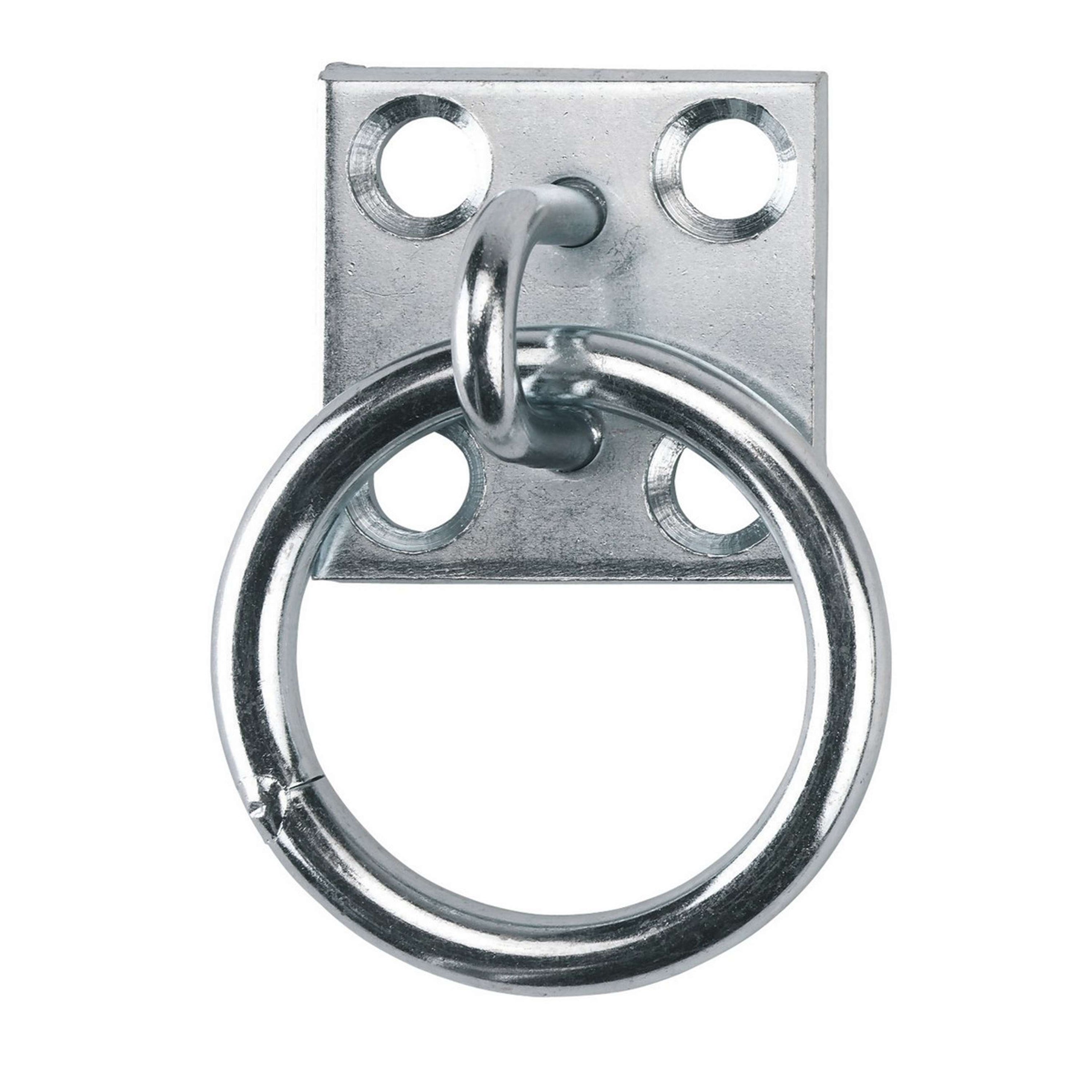 Kerbl Tie Ring to screw on Metal Metal