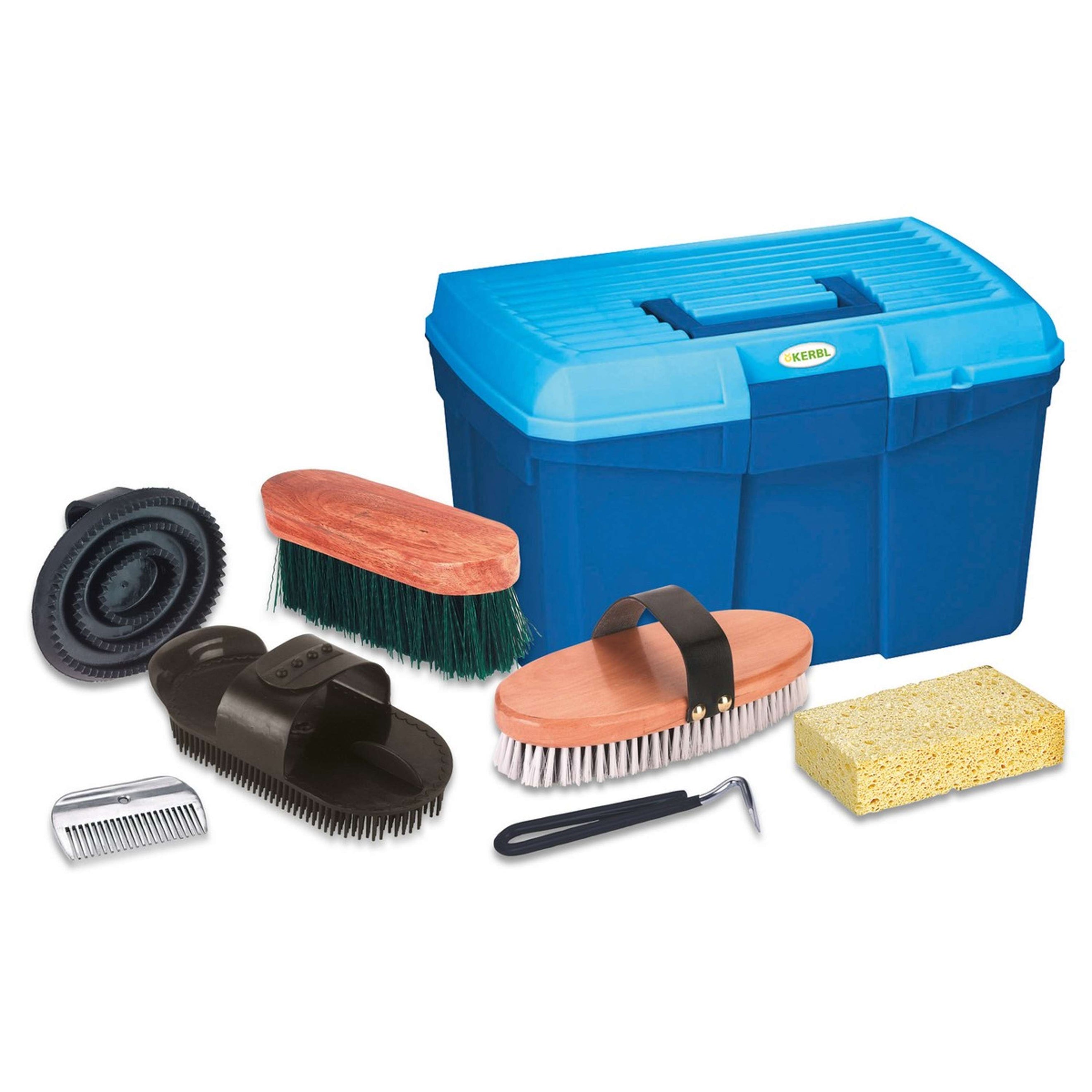 Kerbl Grooming Box Complete Blue