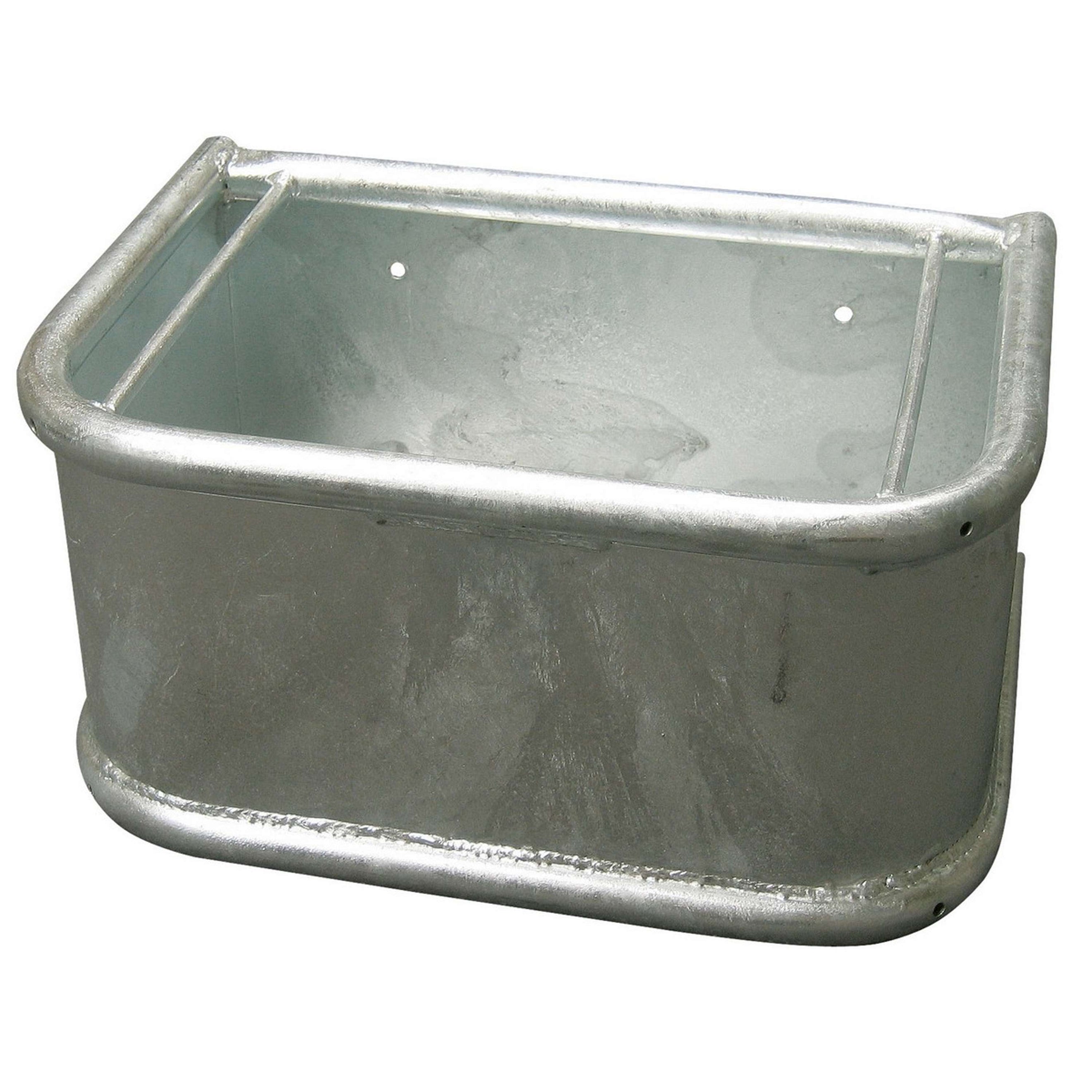 Kerbl Rectangular Trough Galvanized straight