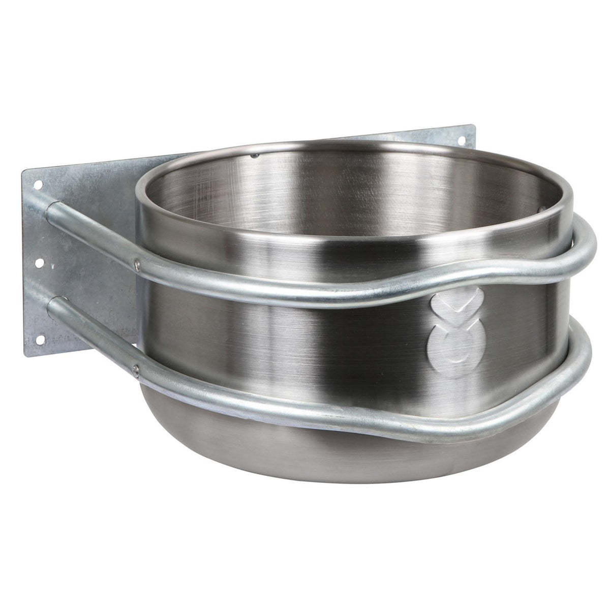 Kerbl Feeding Trough Stainless Steel, Round