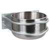 Kerbl Feeding Trough Stainless Steel Round