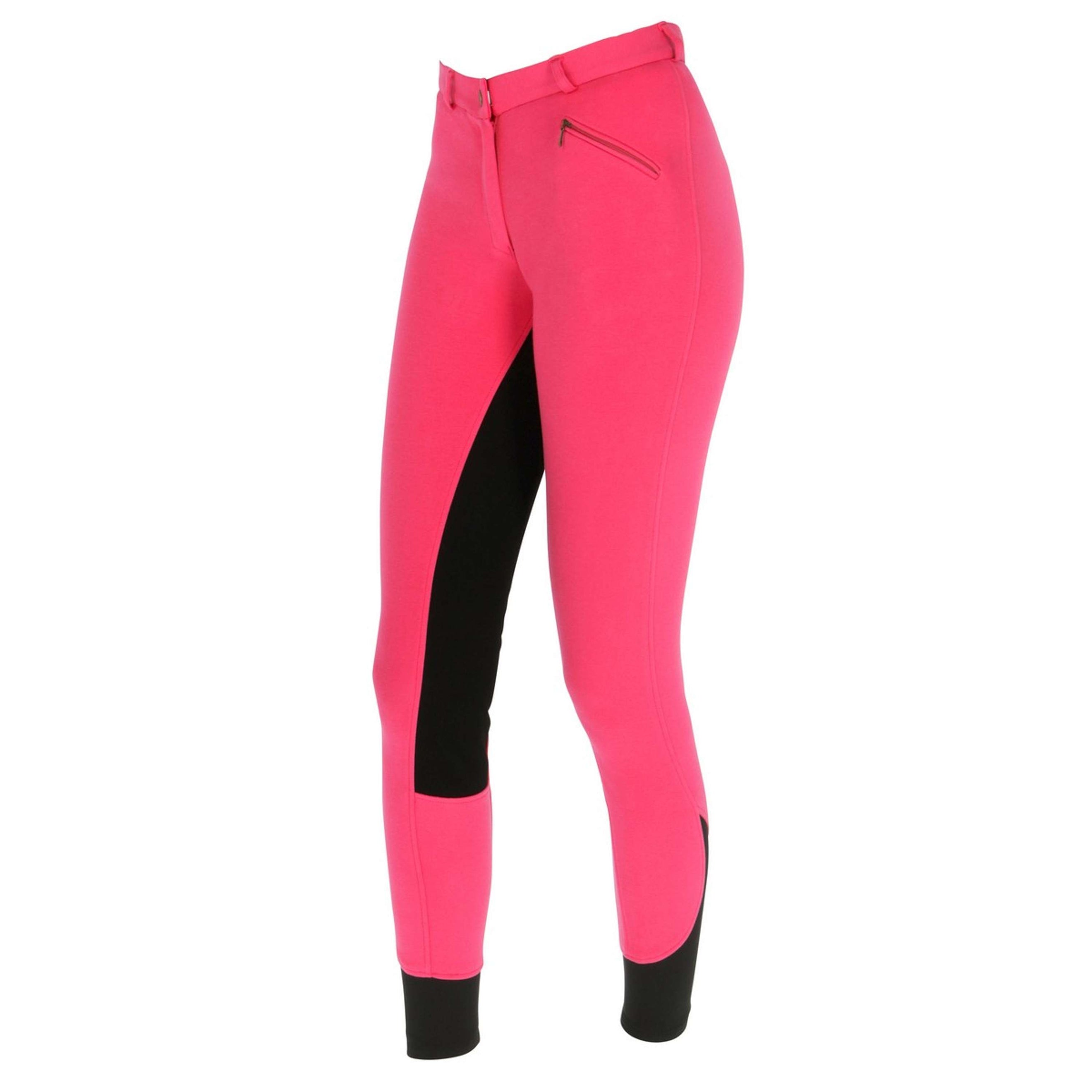 Covalliero Riding Breeches Economic Kids Dark pink