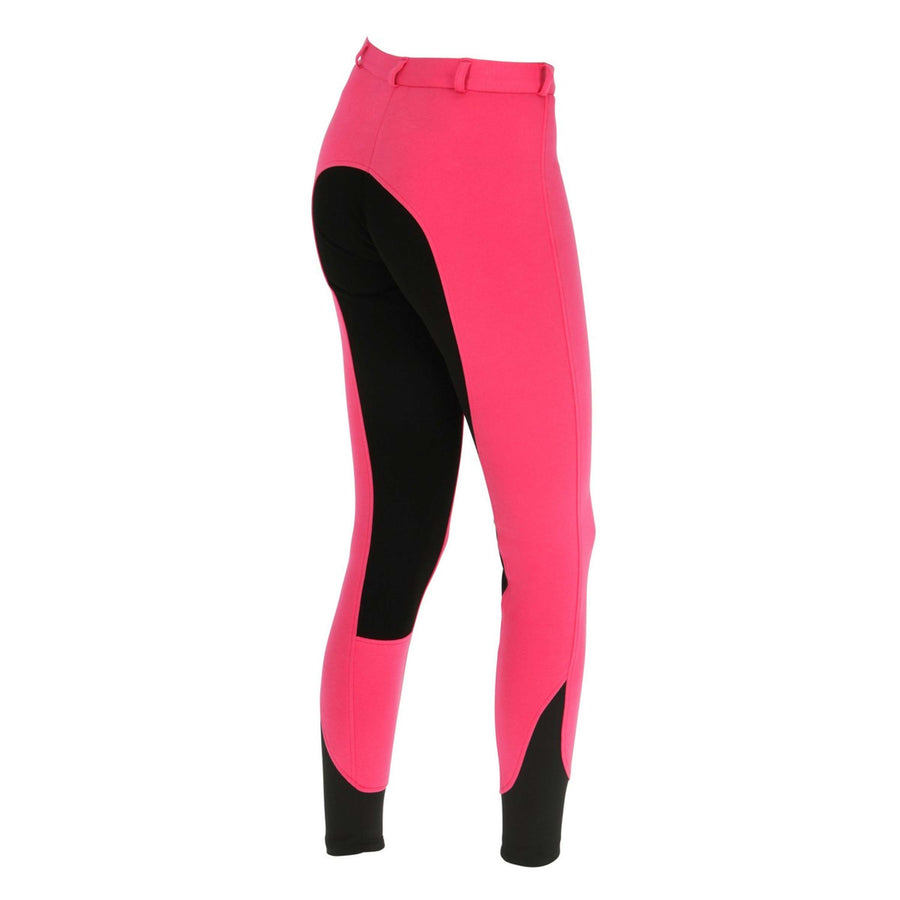 Covalliero Riding Breeches Economic Kids Dark pink
