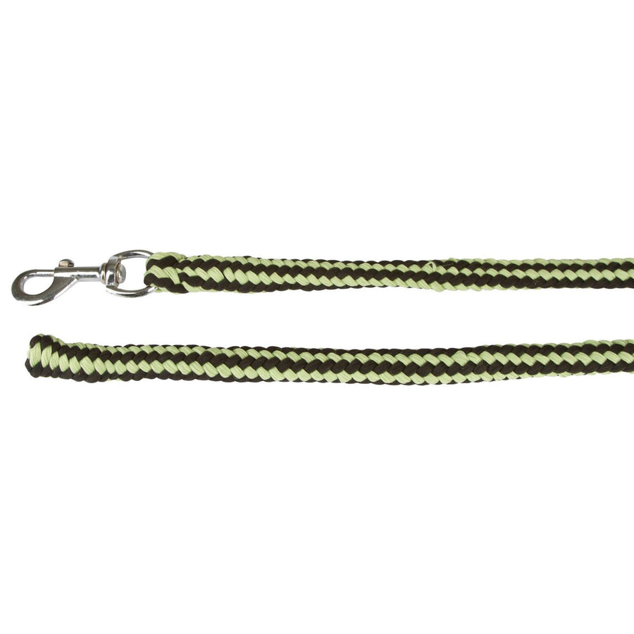 Covalliero Lead Rope Hippo with Carabiner Antacite/Lemon