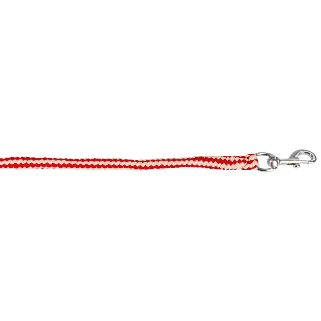 Covalliero Lead Rope Hippo with Carabiner Bordeaux/Beige