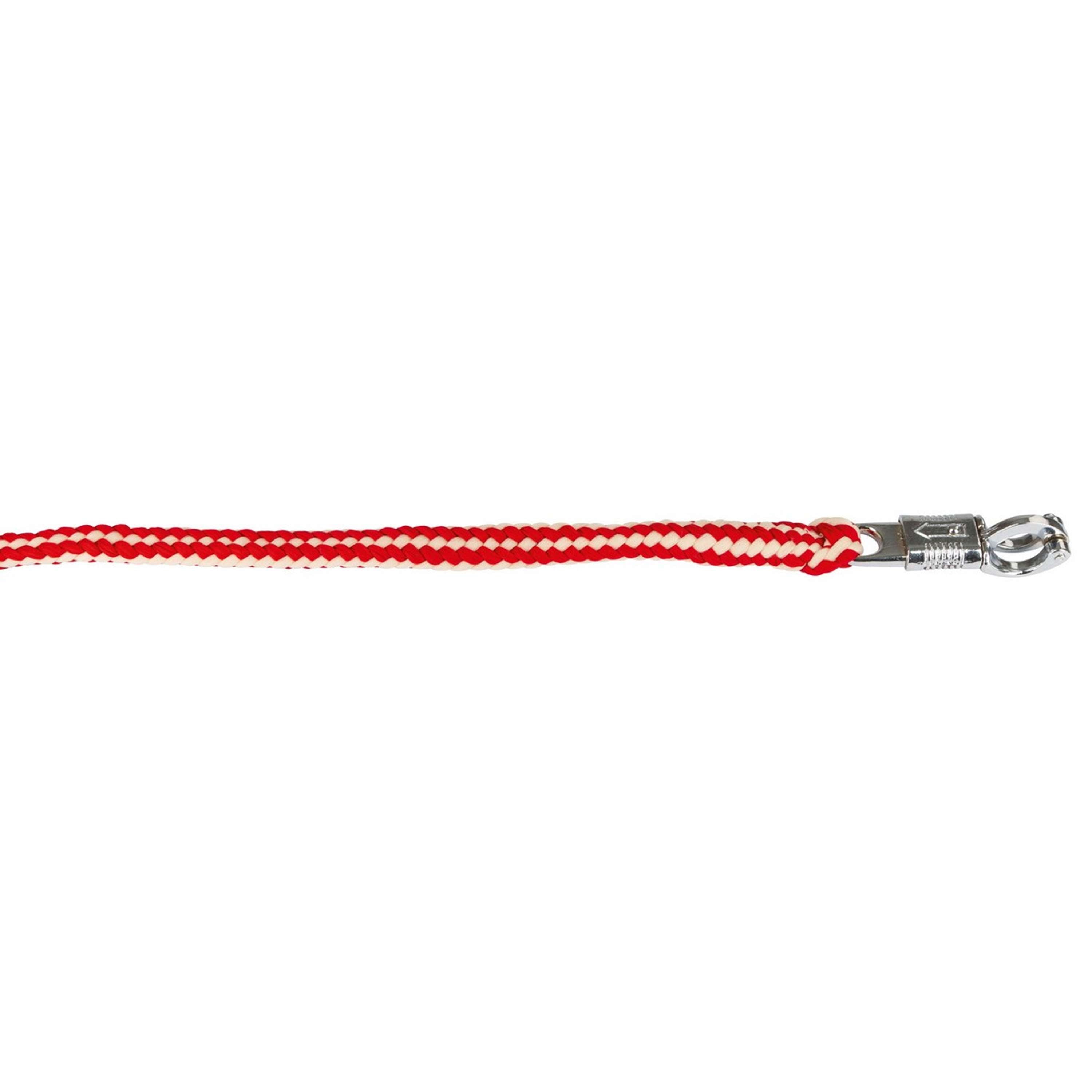 Covalliero Lead Rope Hippo with Panic Snap Bordeaux/Beige
