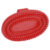 Kerbl Oval Rubber Currycomb Junior Red