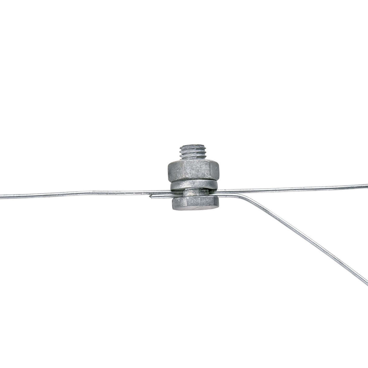 Ako Wire Connecting Clamp, Galvanized 10 Pieces