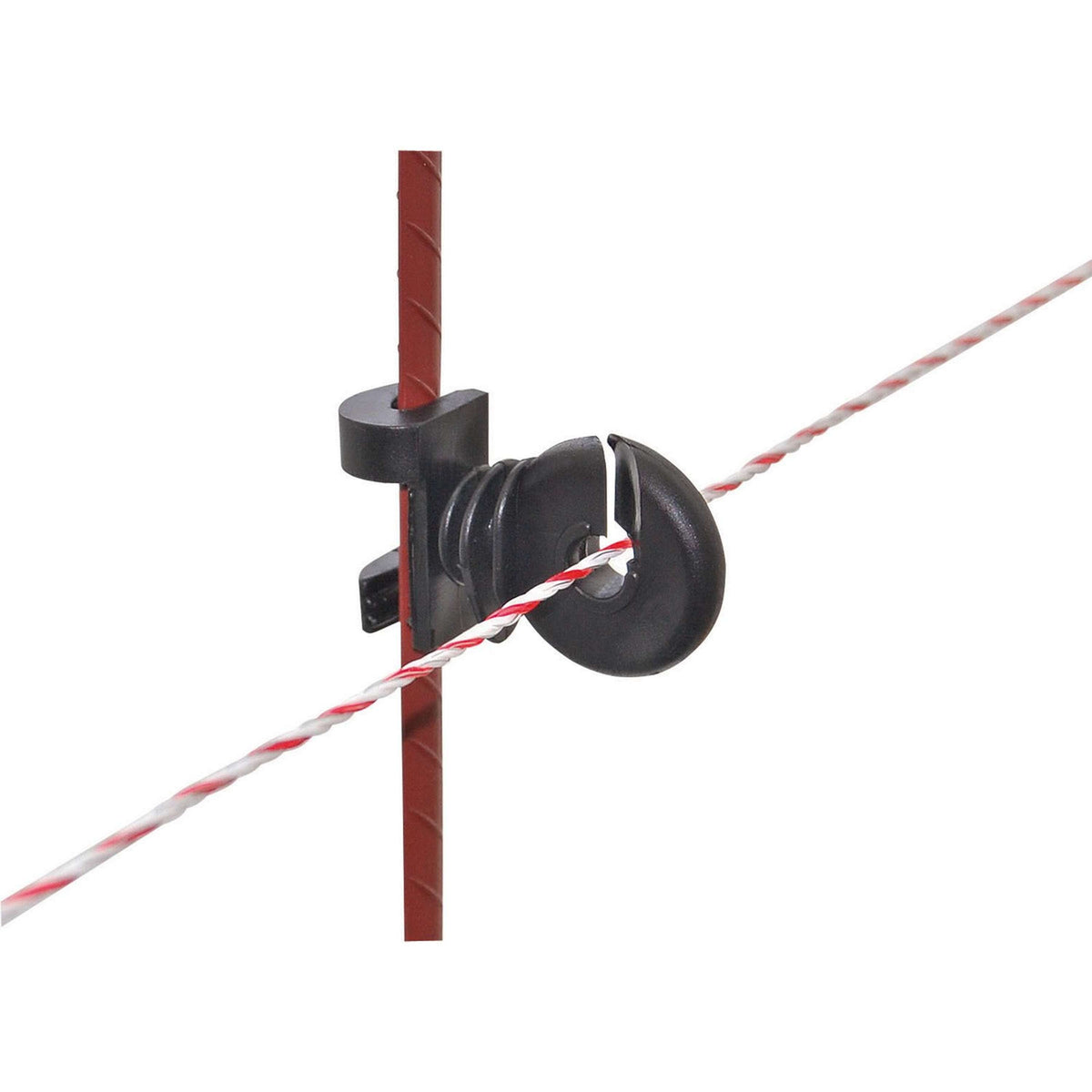 Ako Pole Clip Insulator Oval 25 Pieces