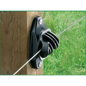 Ako Permanent Fencing Insulator Highland 10 Pieces Black