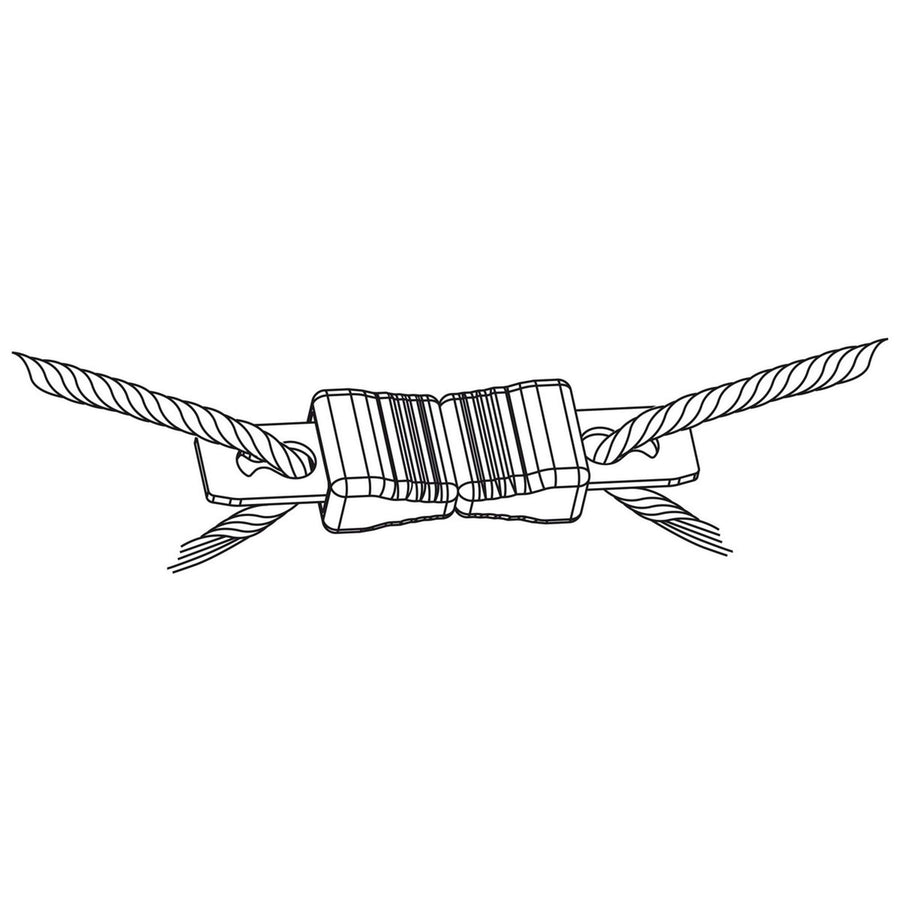 Ako Wire Connector Litzclip 3mm Stainless Steel 10 Pieces