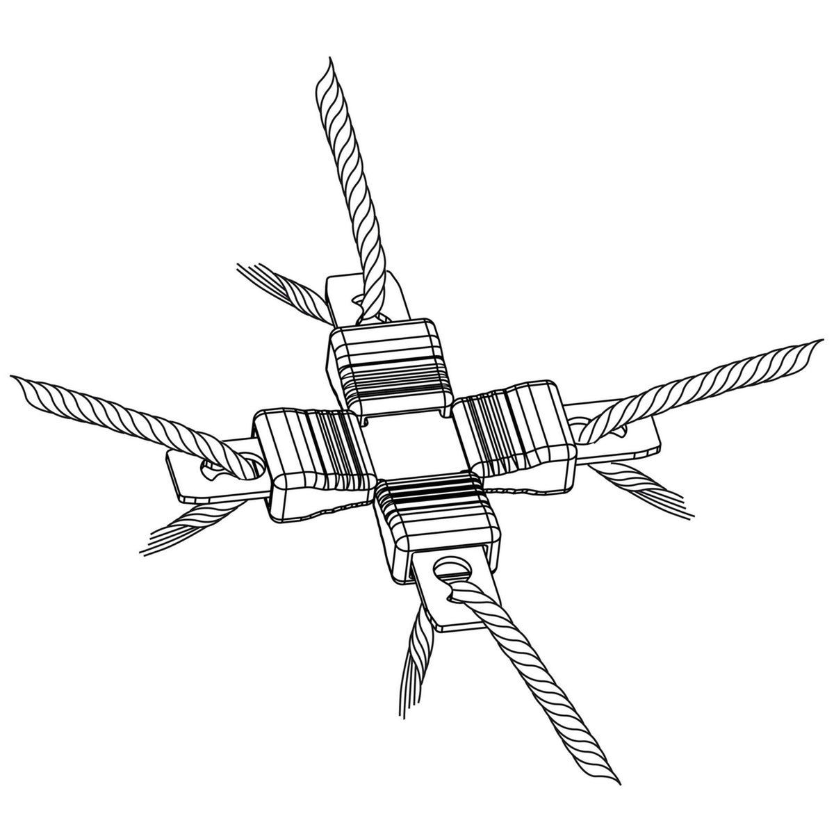 Ako Wire Cross-connector Litzclip Up To 3mm