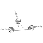 Ako Wire T-connector Litzclip