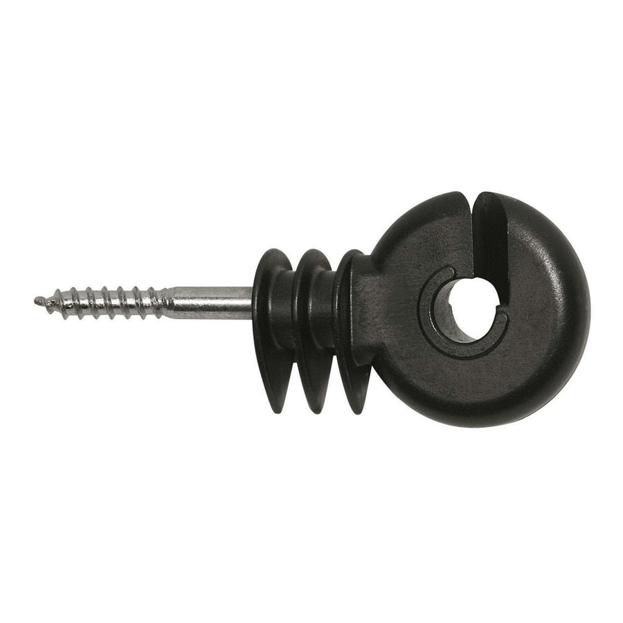 Ako Ring Insulator Compact with Short Support 25 Pieces Black