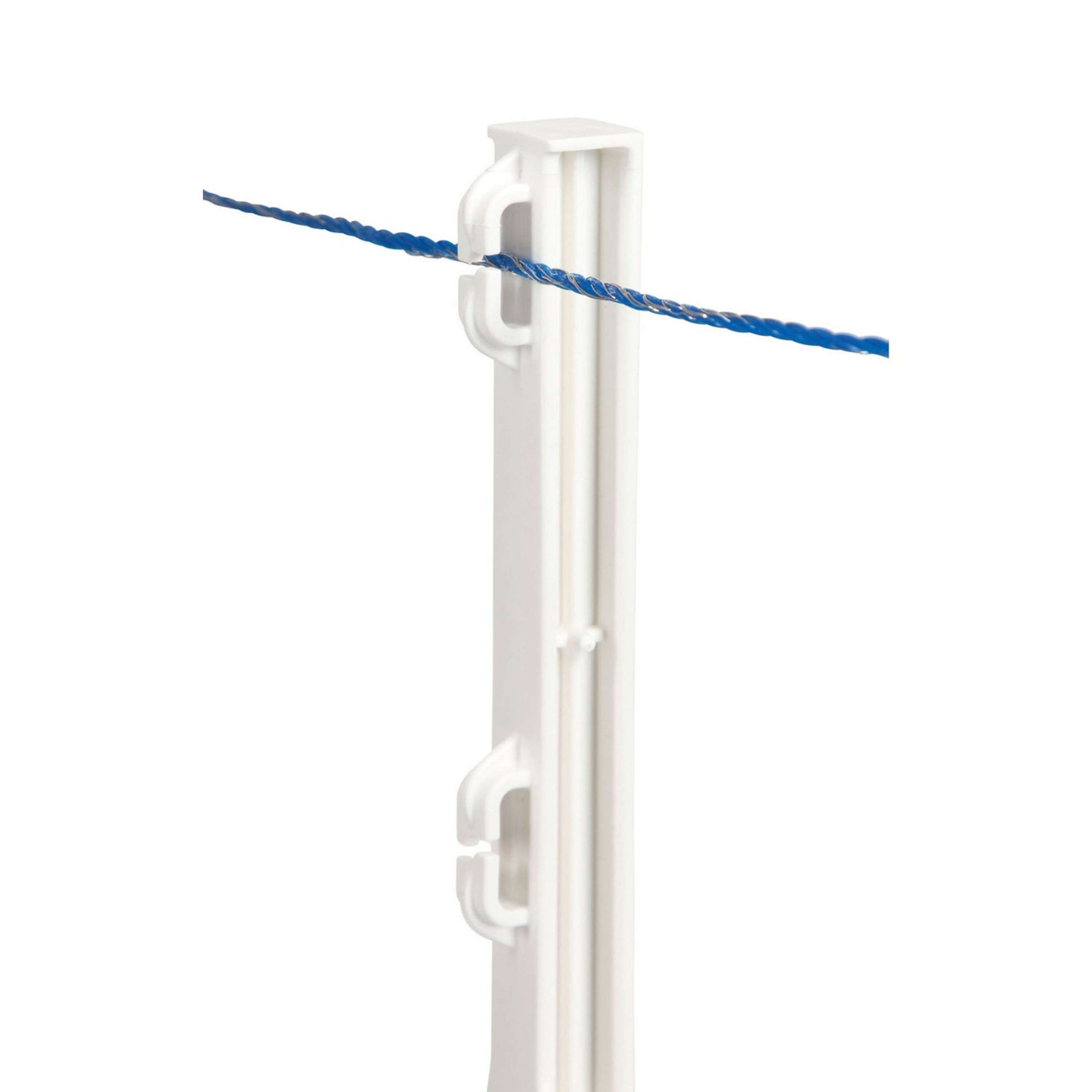 Ako Plastic Post with Stirrup 5 Pieces White