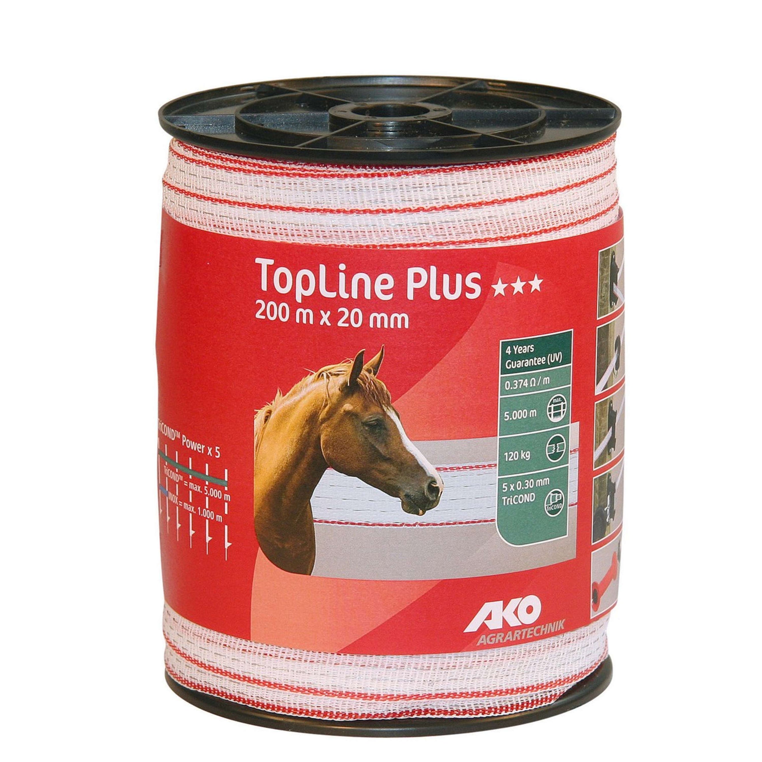 Ako Tape TopLine Plus White Red