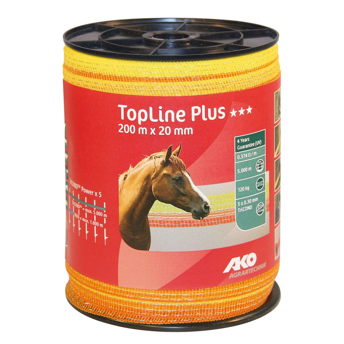 Ako Tape TopLine Plus Yellow orange