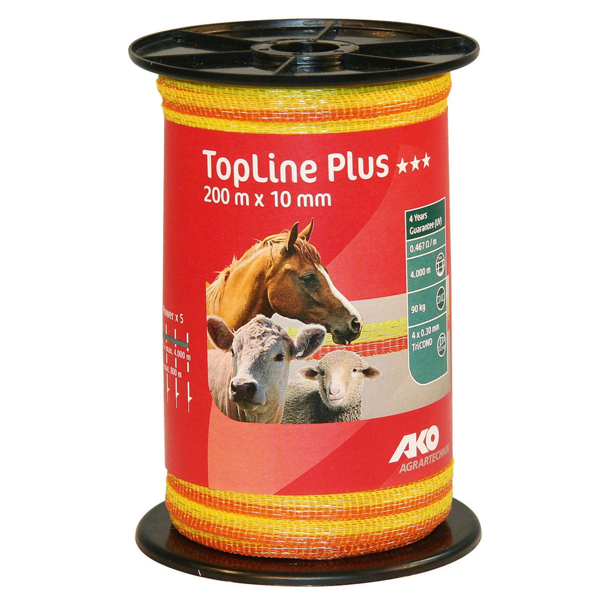 Ako Tape TopLine Plus Yellow orange